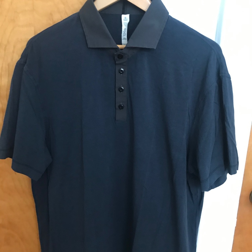 Lululemon dual color polo.
